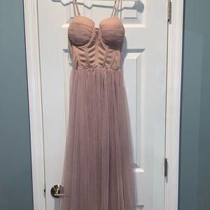 Windsor Pink Long Dress Small